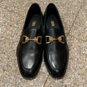 Zara leather shoes